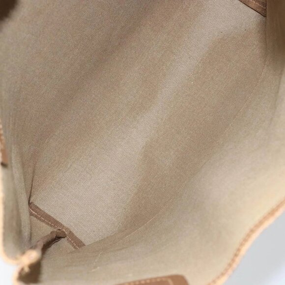 GUCCI GG Supreme Web Sherry Line Tote Bag PVC Beige 56 02 003 Auth ep11398 - Picture 13 of 16